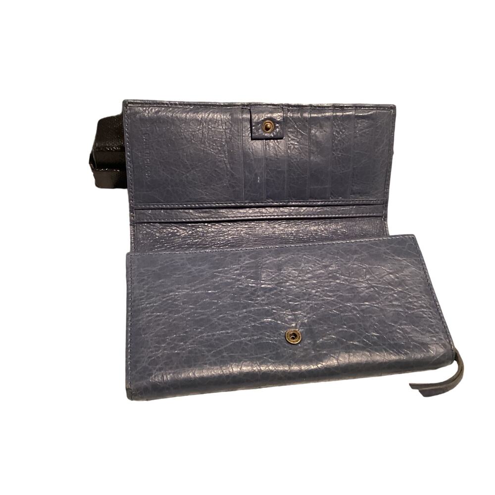 BALENCIAGA Leather Classic Money Bifold Wallet - Picture 3 of 8
